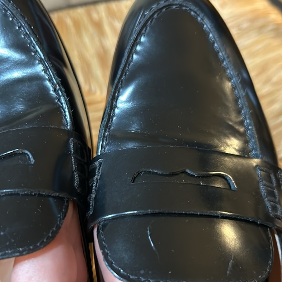 J CREW Academy penny-loafer mules in patent leather Classic Loafer Mule - Picture 9 of 13